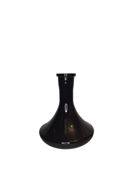 Vase clasice negru lucios cu fereastră pentru narghilea