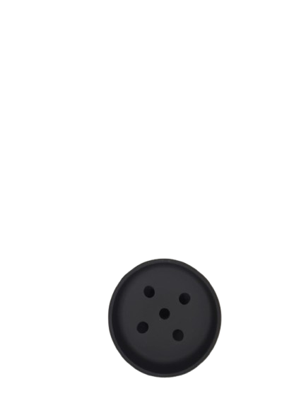 Alpha Bowl Strike Black Matte Hookah Bowl