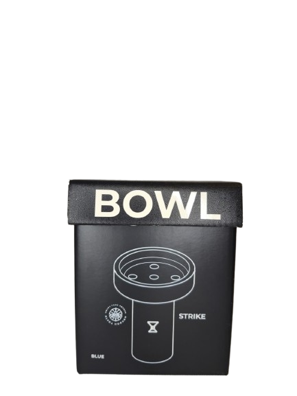 Alpha Bowl Strike Blue Hookah Bowl Box