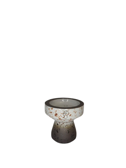 Moonrave x Smoky Trip Spike 2.0 Black-White Hookah Bowl